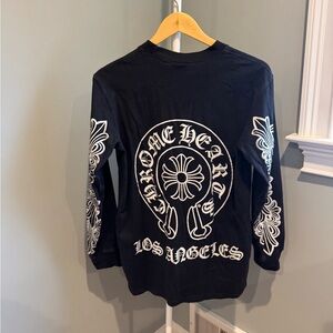 Chrome Hearts Black Long Sleeve Shirt